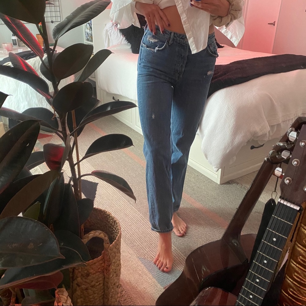 GRLFRND Boot Cut Jeans